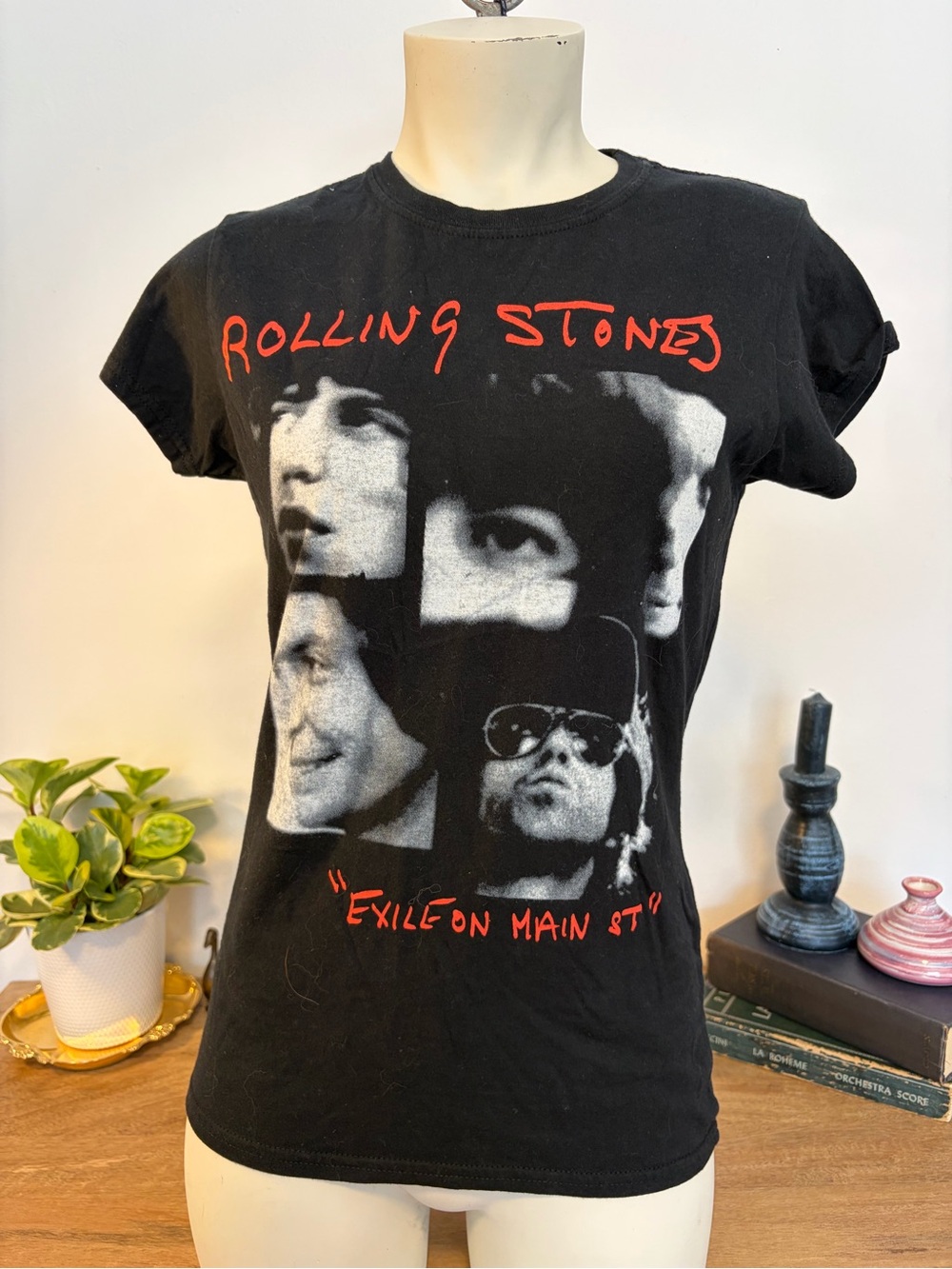 Rolling Stones 2013 Photo Exile on Main St Band Tee Women’s M